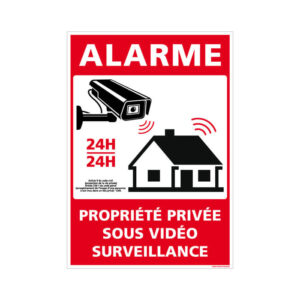 Panneau Alarme 300 x 420 mm